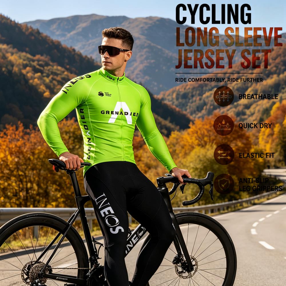 Cycling Gear Brands - 秋用サイクリングジャージセット ロパシクリソモ 春用長袖自転車ウェア MTBジャージ バイシクレタ マイヨ