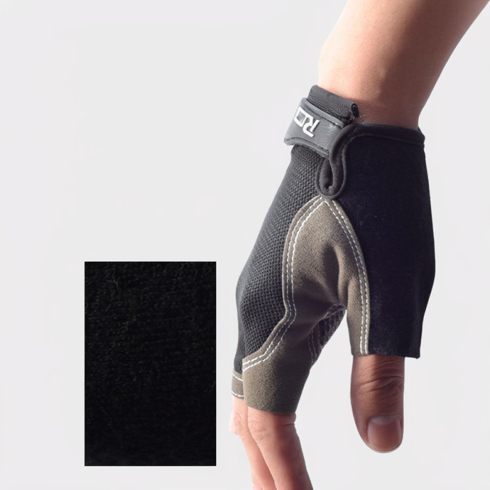Cycling Gear And Equipment - サイクリンググローブ、指先が開いたタイプ、夏用、通気性、MTB、ロードバイク用、衝撃吸収シリコンパッド付き、プロ仕様スポーツ用品、男女兼用。