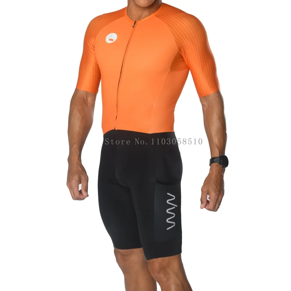 Cycling Gear Jersey - Wyn Republic トライアスロンスーツ男性サイクリング半袖速乾ジャンプスーツトライスーツスキンスーツ自転車用品モノラル Ciclismo Hombre