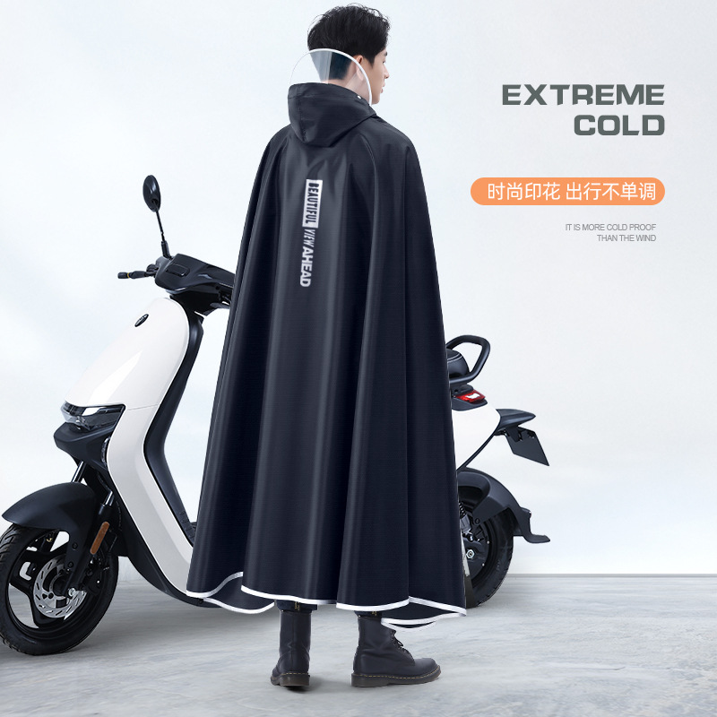 厚手のオックスフォード防水レインギア レインポンチョ サイク - Cycling Gear And Equipment のレビューと価格