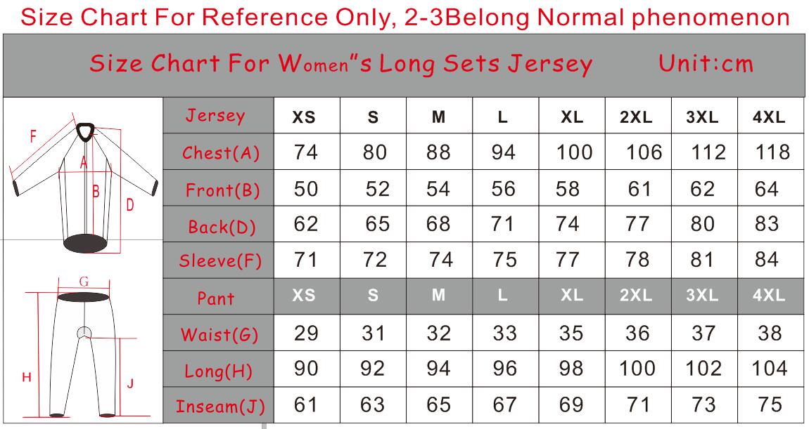 リヴ女性冬 Bicicleta セット屋外サーマルフリースサ - Cycling Gear Jersey のレビューと価格