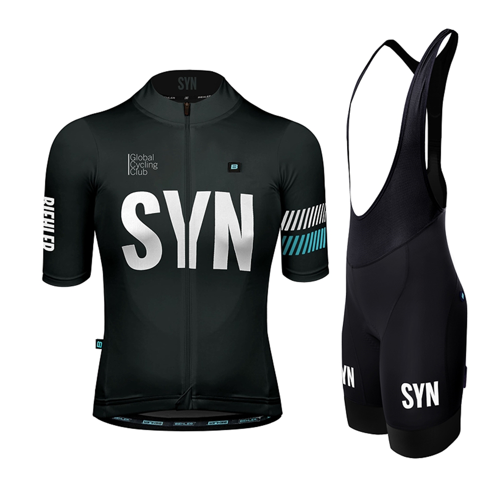 シンジケートチーム-女性用サイクリングセット,半袖ジャージと - Cycling Bib Shorts のレビューと価格