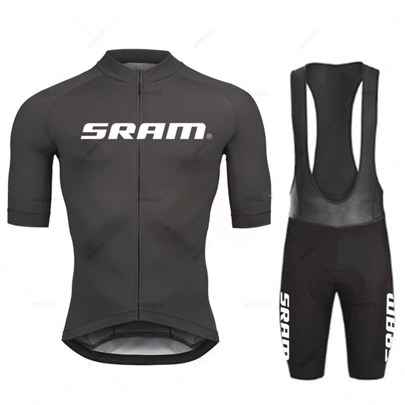 2024 Sram プロサイクリングジャージセット男性ビブシ - Cycling Bib Shorts のレビューと価格
