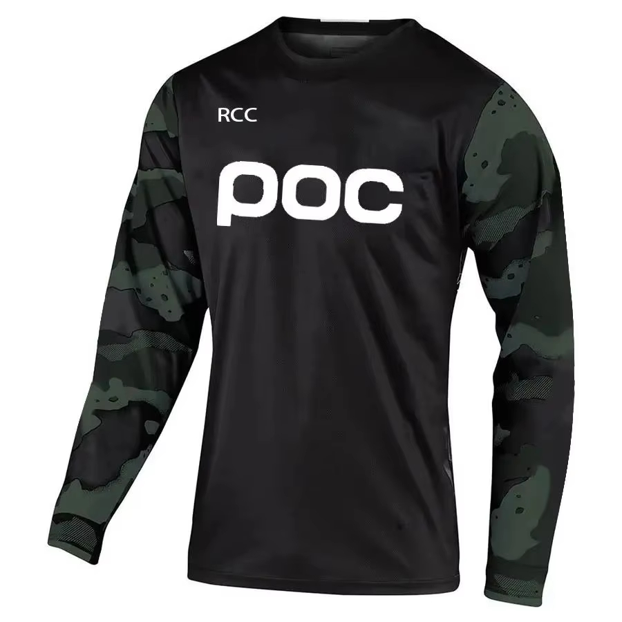 MTBダウンヒルマウンテンバイク長袖サイクリングジャージ、フ - Cycling Gear Jersey のレビューと価格