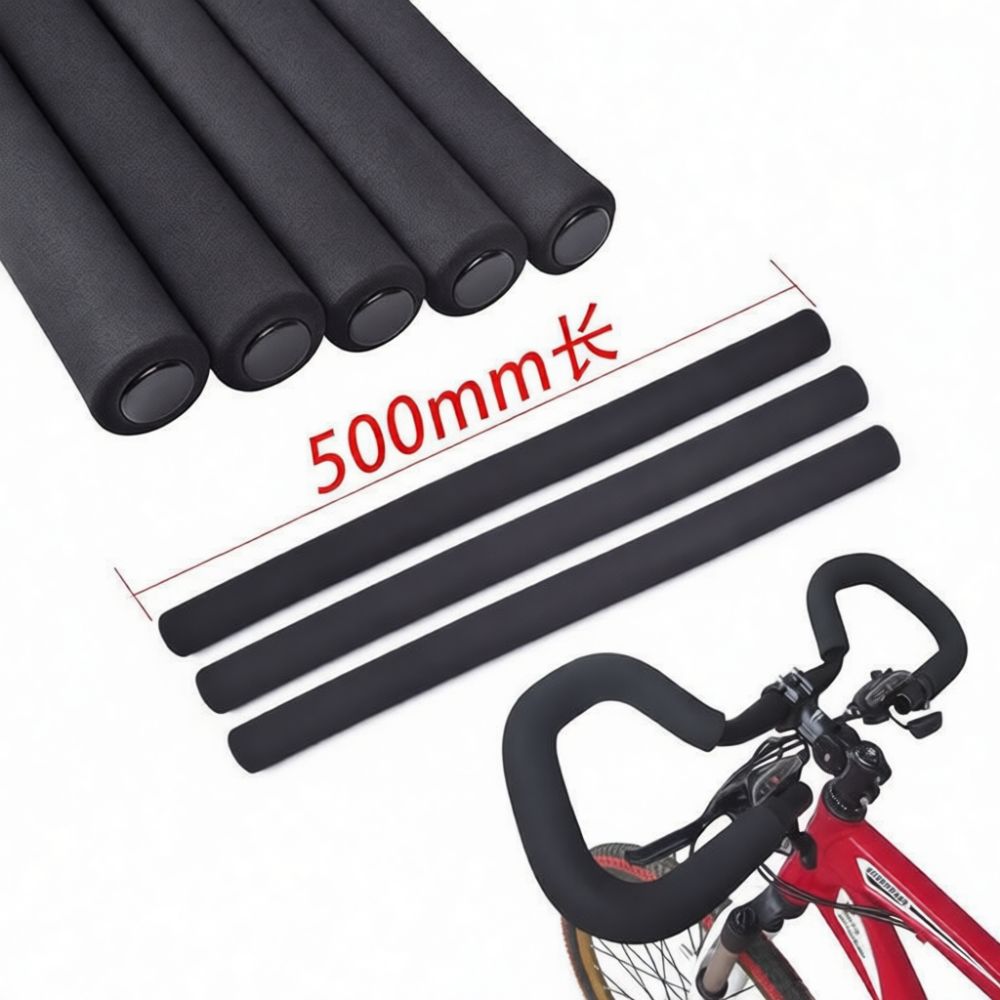 耐久性に優れたフォーム製のバタフライ型ハンドルグリップ。マウ - Cycling Gear And Equipment のレビューと価格