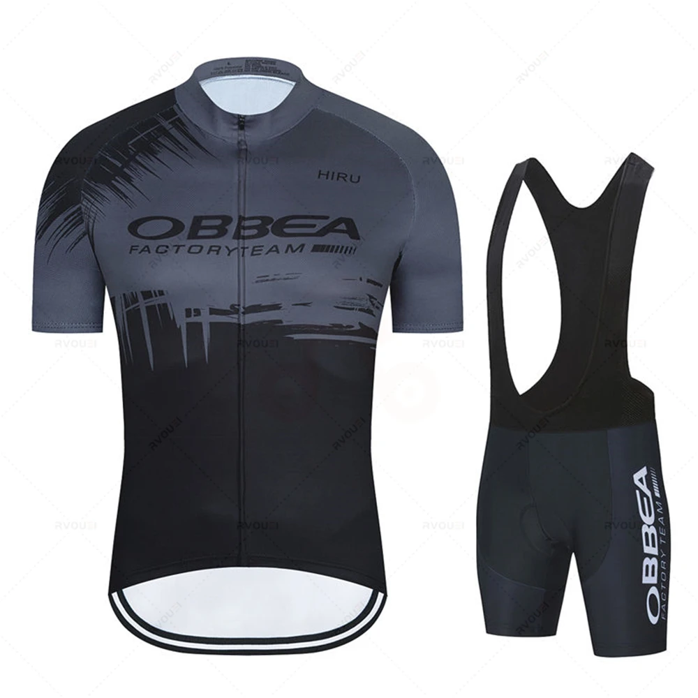 Hiru-通気性のあるサイクリングジャージセット,マウンテン - Cycling Bib Shorts のレビューと価格
