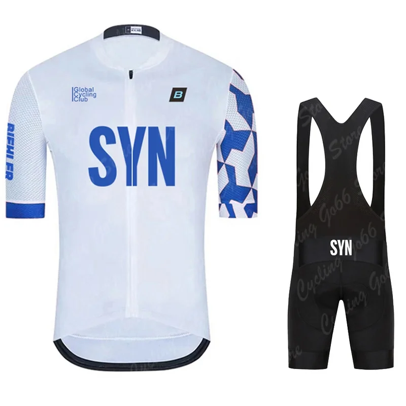 2025 SYN サマー半袖ジャージ 通気性 ロードバイクユ - Cycling Gear Jersey のレビューと価格