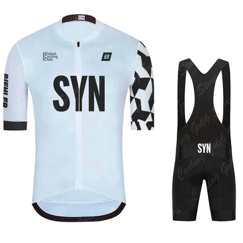 2025 SYN サマー半袖ジャージ 通気性 ロードバイクユ - Cycling Gear Jersey のレビューと価格