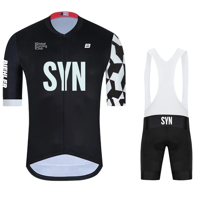 2025 SYN サマー半袖ジャージ 通気性 ロードバイクユ - Cycling Gear Jersey のレビューと価格